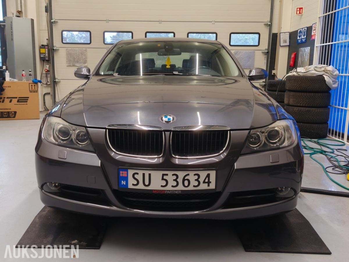 2007 BMW 316i (E90) SKINNSETER S+V DEKK EU OK 02.2027 168000km